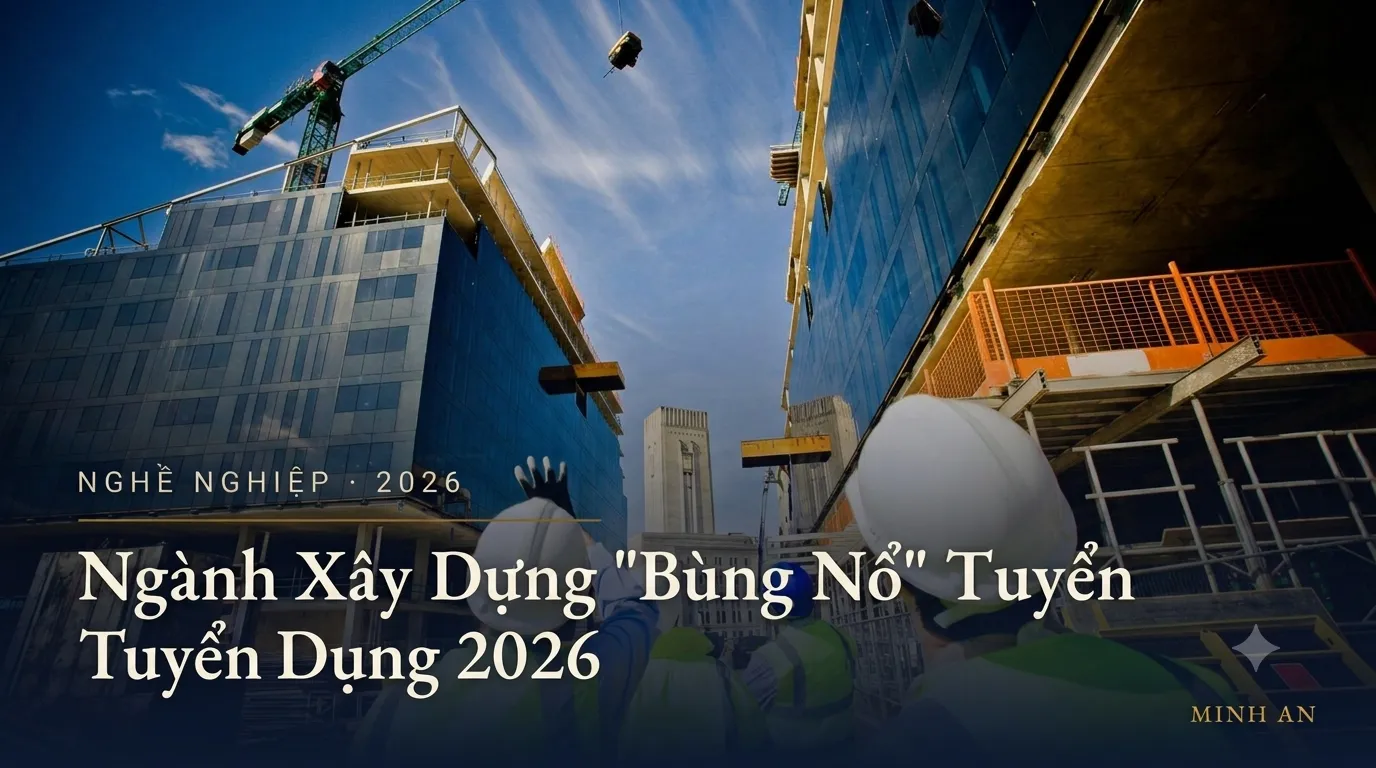 Ngành Xây Dựng "Bùng Nổ" Tuyển Dụng 2026: Vì Sao Và Cơ Hội Ở Đâu?